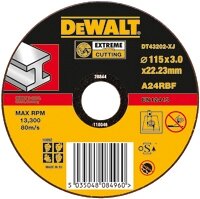 Круг отрезной по металлу (125x22.2 мм) Dewalt DT42301