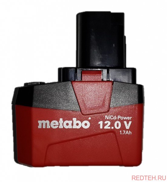 Аккумулятор BS12NiCD (12 В; 1,7 A*ч; NiCD) Metabo 625472000