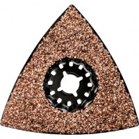 Пластина шлифовальная треугольная (78 мм; HM; зернистость 30; Starlock) Metabo 626963000