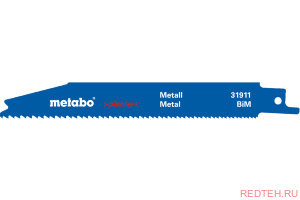 Полотно пильное по металлу 2 шт. 150х0,9 мм Metabo 631911000