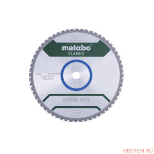 Диск пильный SteelCutClassic (355x25.4 мм; 72FZFA) Metabo 628669000