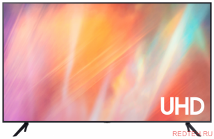65" (163 см) Телевизор LED Samsung UE65AU7100UXRU серый
