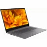 Ноутбук 17.3" HD+ Lenovo IdeaPad 3 grey (Pen 7505/8Gb/256Gb SSD/noDVD/VGA int/no OS) (82H9003ERK)
