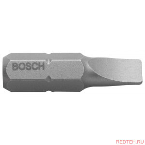 Бита (25 мм; 10 шт) прямой шлиц 0.8Х5.5 XH Bosch 2.607.001.462