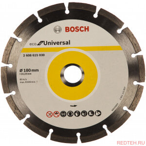 Диск алмазный ECO Universal (180х22.2 мм) Bosch 2608615043