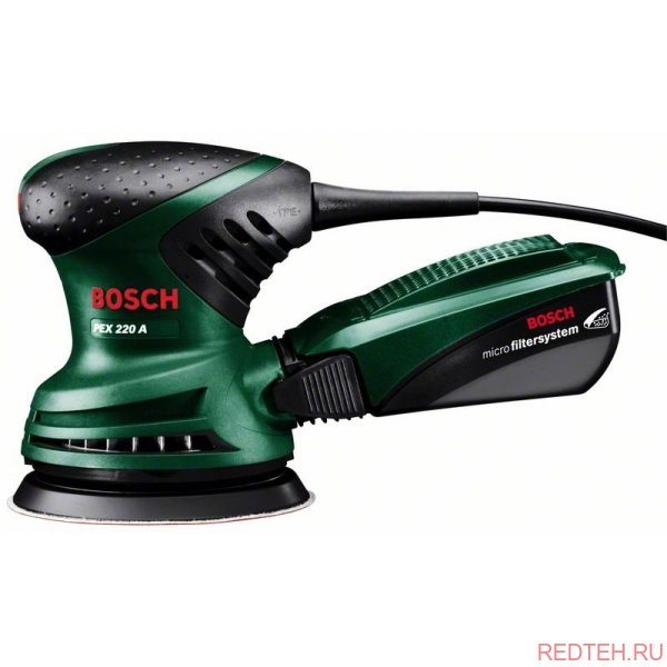 Эксцентриковая шлифовальная машина Bosch PEX 220A 0.603.378.020