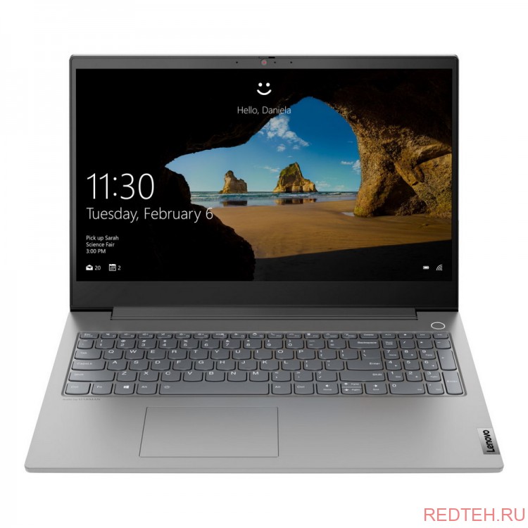 Ноутбук 15.6" IPS UHD Lenovo Thinkbook 15p IMH grey (Core i5 10300H/16Gb/512Gb SSD/noDVD/GTX 1650Ti 4GB/FP/W10Pro) (20V30008RU)