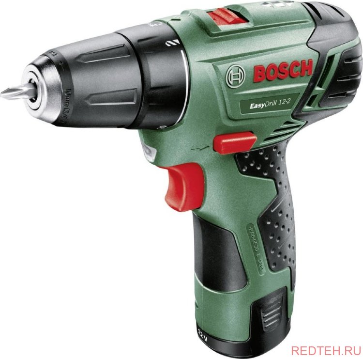 Аккумуляторная дрель-шуруповерт Bosch EasyDrill 12-2 0.603.972.90X