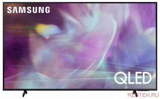 75" (189 см) Телевизор LED Samsung QE75Q60AAUXRU черный