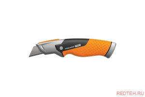Строительный нож с фиксированным сменным лезвием Fiskars CarbonMax 1027222