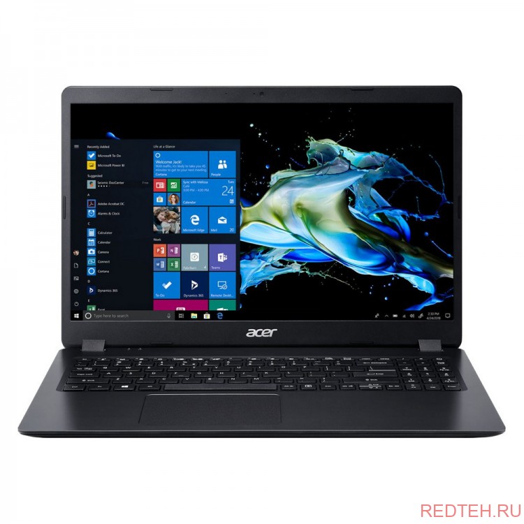 Ноутбук 15.6" FHD Acer Extensa EX215-52-586W black (Core i5 1035G1/4Gb/256Gb SSD/noDVD/VGA int/no OS) (NX.EG8ER.013)
